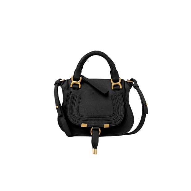 끌로에 마르씨 미니 더블 캐리백 블랙