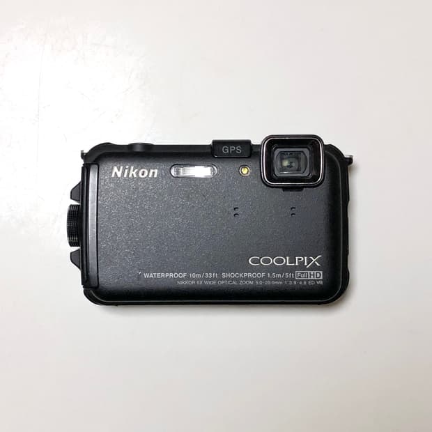 [한글판 풀구성] 니콘 쿨픽스 aw100 블랙 Nikon Coolpix