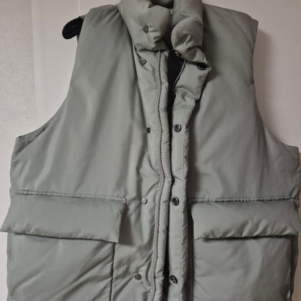19오라리 패딩 베스트 민트색상