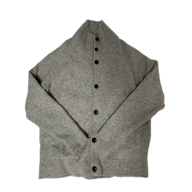 유니클로 수플레 얀 스탠드 칼라 가디건 (XL) (정품)