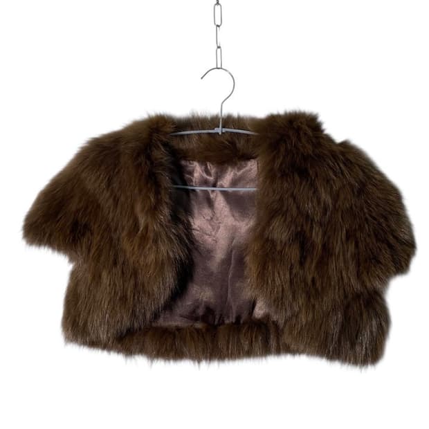 빈티지 폭스퍼 볼레로