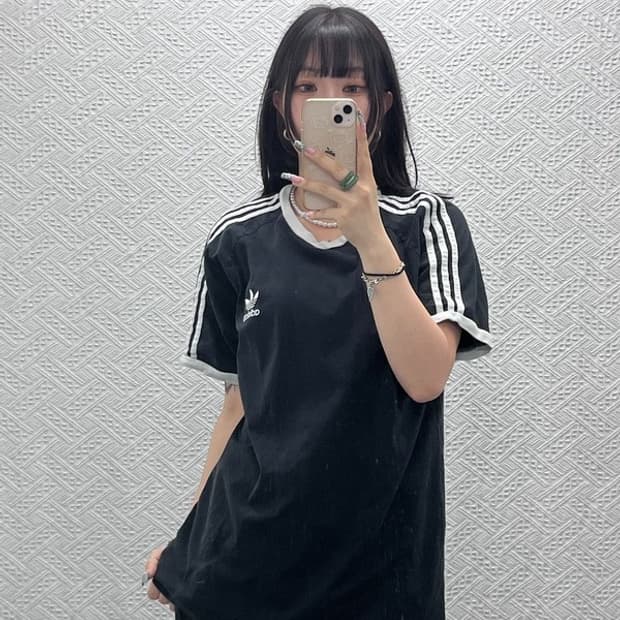 아디다스 캐주얼 빈티지 아디컬러 클래식 3S 반팔티 2XL C12663