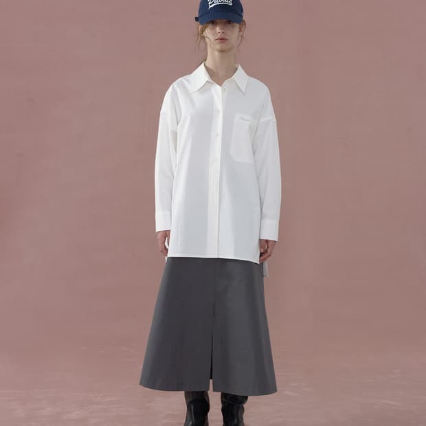 리본빛 클래식 셔츠