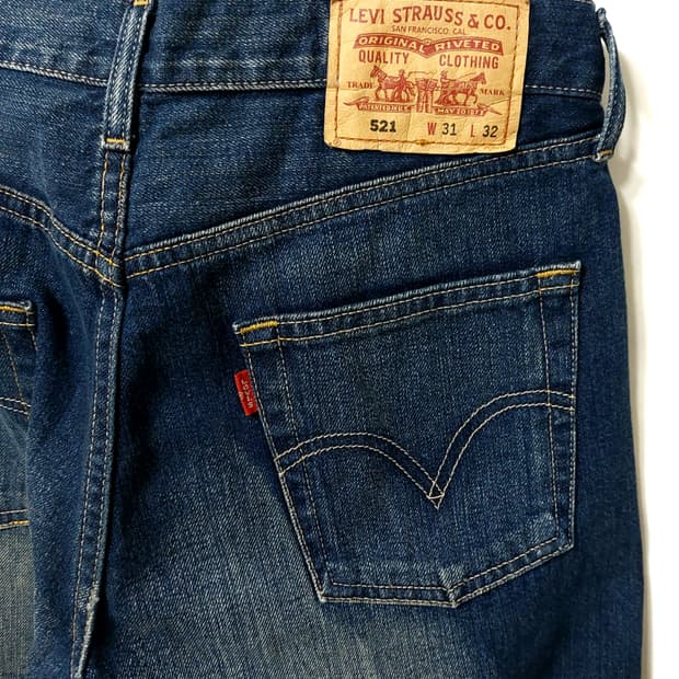 리바이스 521 청바지 30