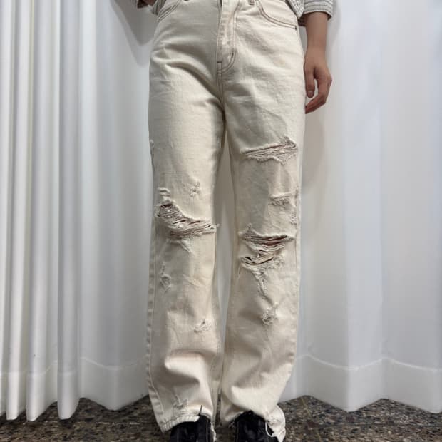 w.w.g damage detail pants
