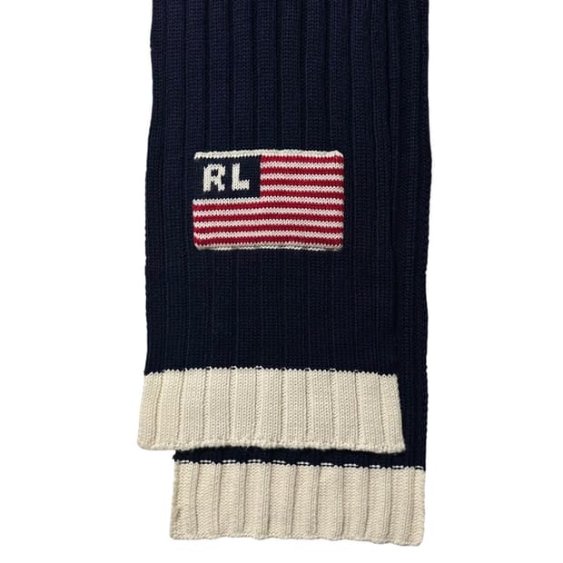 폴로 진스 컴퍼니 랄프로렌 성조기 머플러 목도리