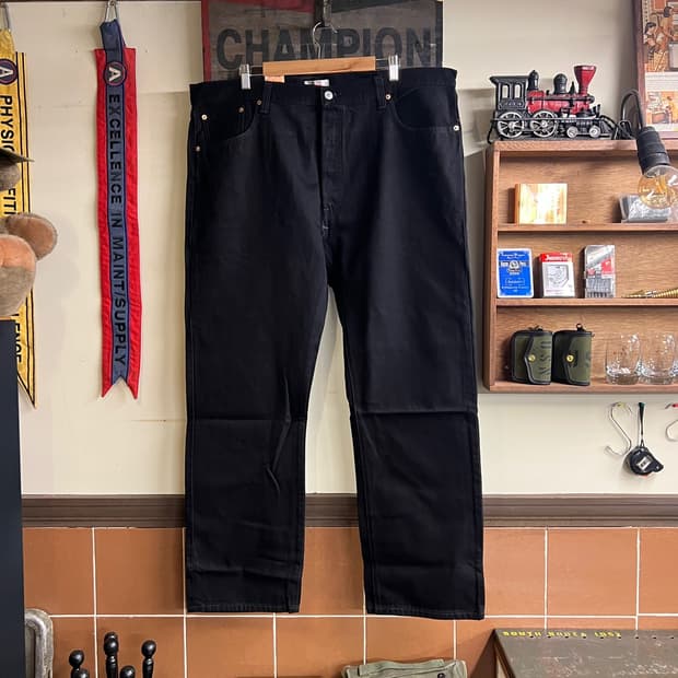 리바이스 501 블랙진 42x32 Size 데드스탁 260318-5