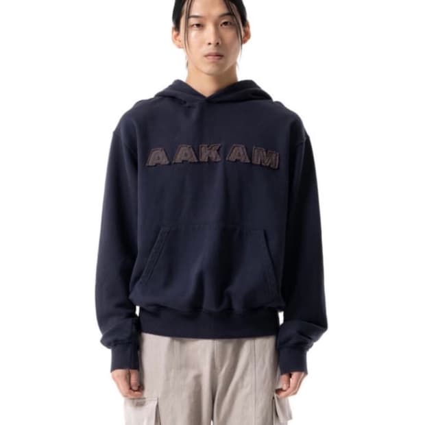 아캄 후드티 네이비 s