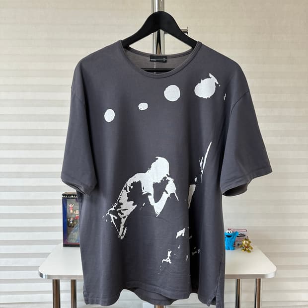 Lad Musician Paint Art Print 반팔