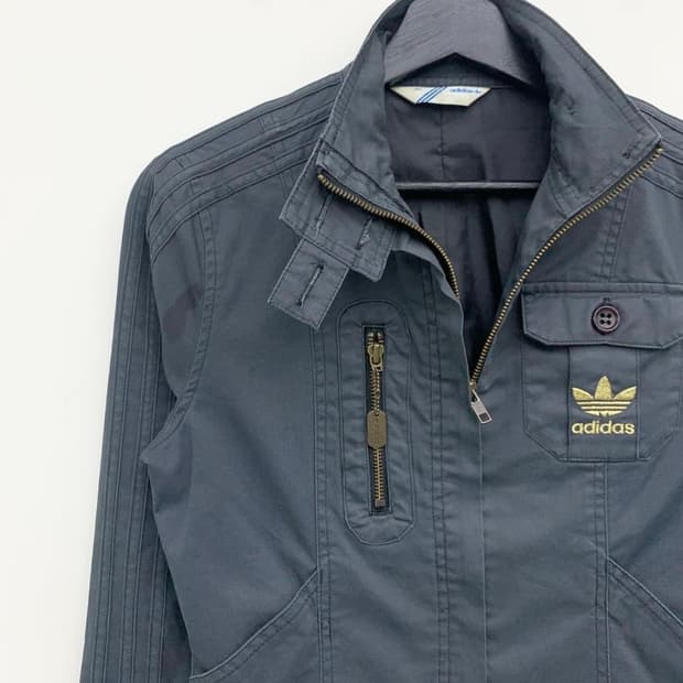 아디다스 파이어버드 Y2K 트레포일 컴뱃 재킷
