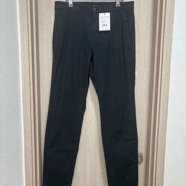 새상품)띠어리 제인 포플린 치노팬츠31"/딥레이븐(짙은블랙)