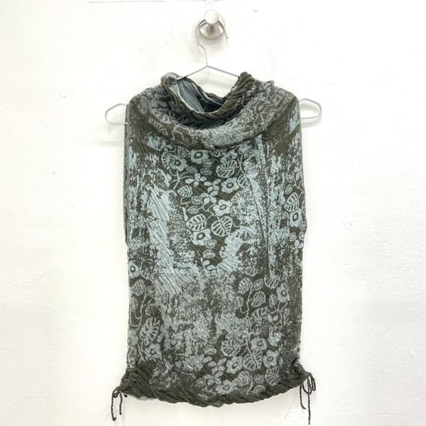 Io Comme Io floral burnout neck top