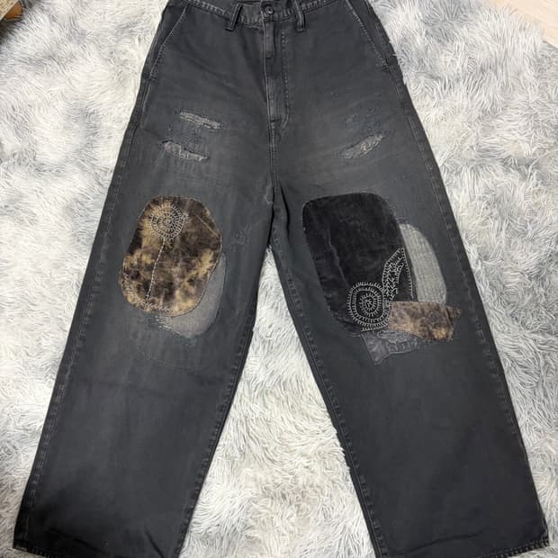 [2]캐피탈 카츠라기 포트배기 데님팬츠