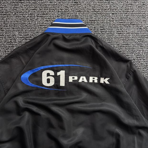 00s 나이키 올드스쿨 베이스볼 사틴 바시티 자켓 3758