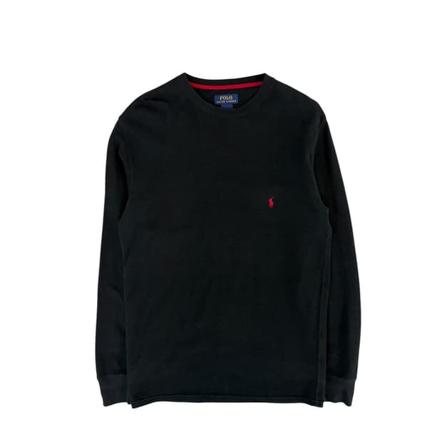 폴로 랄프로렌 와플 긴팔티 m