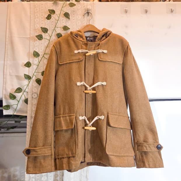 베이지 떡볶이 코트