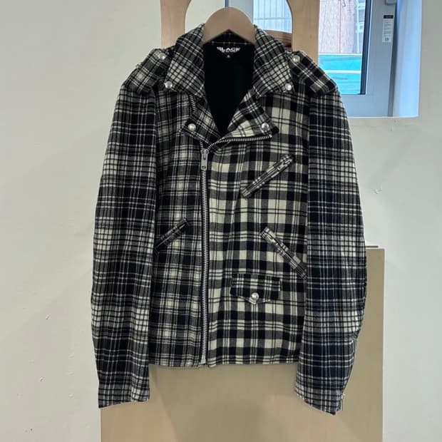 꼼데가르송 블랙 라이더 자켓