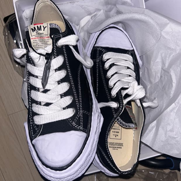 미하라 야스히로 피터슨 OG 캔버스 스니커즈 eu43 교환 및 판매