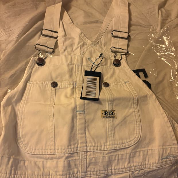 r13  멜빵 조끼 S 사이즈