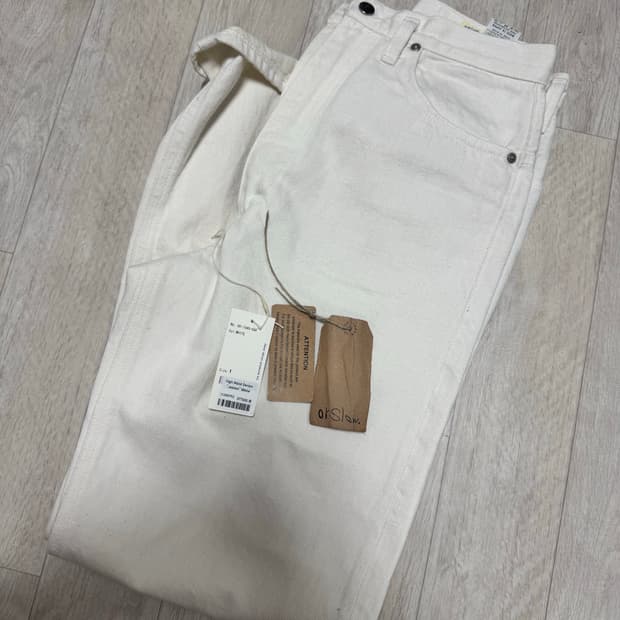 오어슬로우 자스민 orSlow Denim White