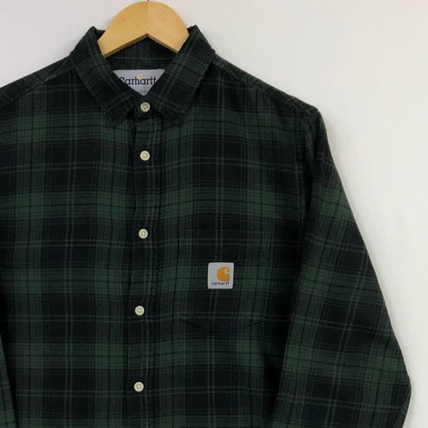 M 칼하트 체크 남방