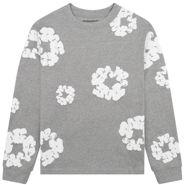 m데님티어스 롱슬리브 그레이 극미중고