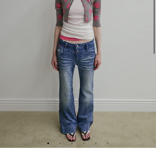 구해요) 스컬프터 DIY Bootcut Denim  L