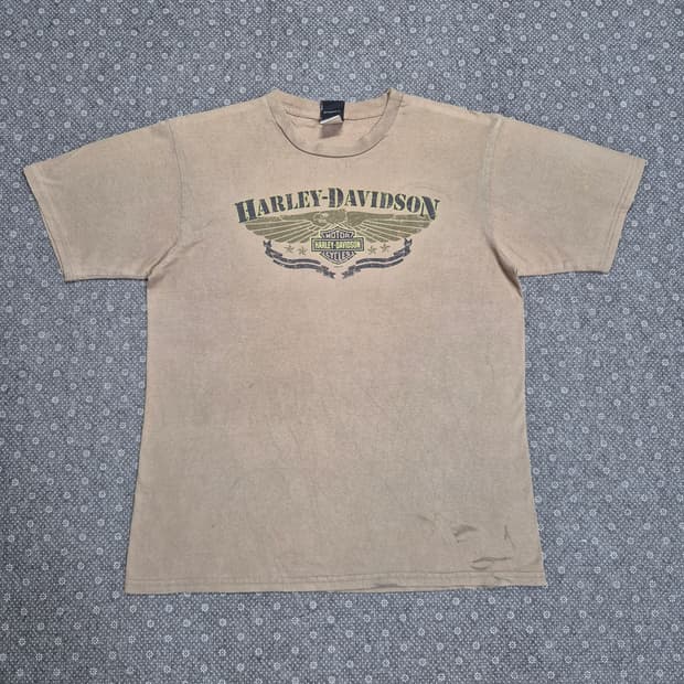 [XL]00s US Made 할리데이비슨 월튼비치 -717