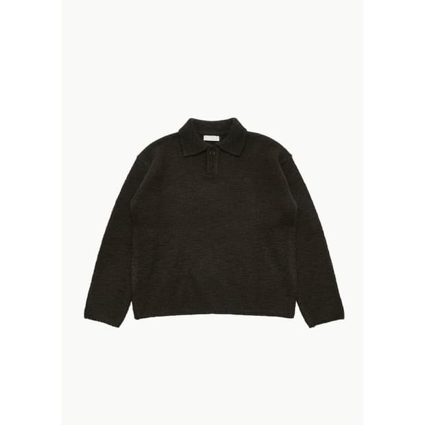 [판매] 아모멘토 원버튼 카라니트 L사이즈