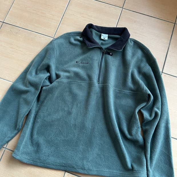 00‘s 컬럼비아 플리스 하프집업