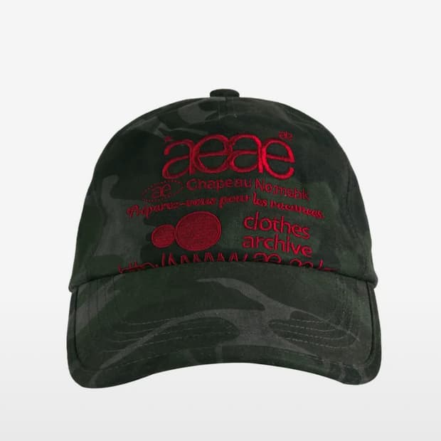 aeae 카모 볼캡
