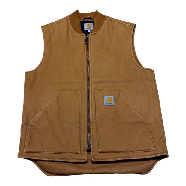 칼하트 덕 캔버스 투웨이 베스트 브라운