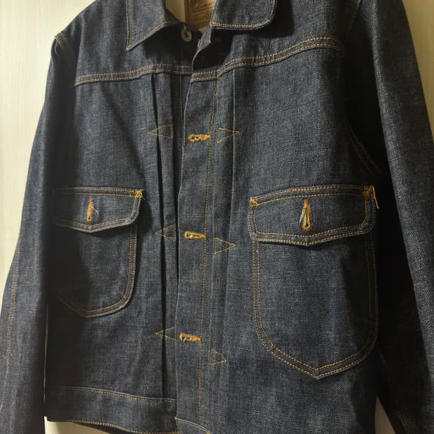 부기홀리데이 셀비지 데님 자켓