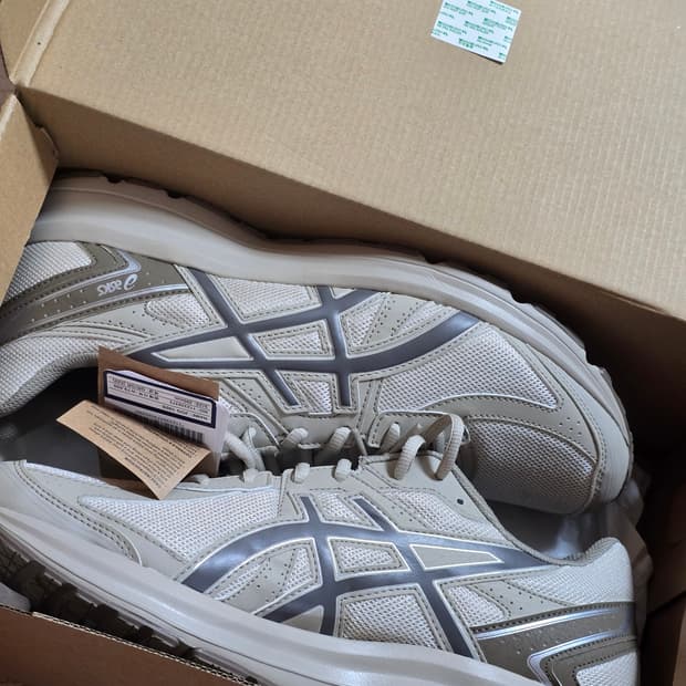 [290] 아식스 조그 100 S SMU 라이트 그레이 - 2E 와이드