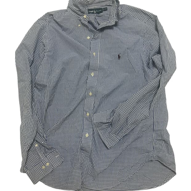 Polo Ralph Lauren Gingham Check Button‑D
