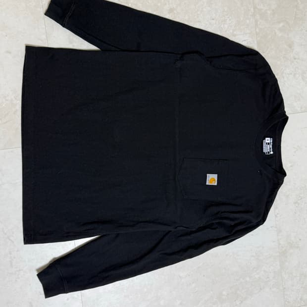 칼하트 롱슬리브 포켓 티셔츠 M