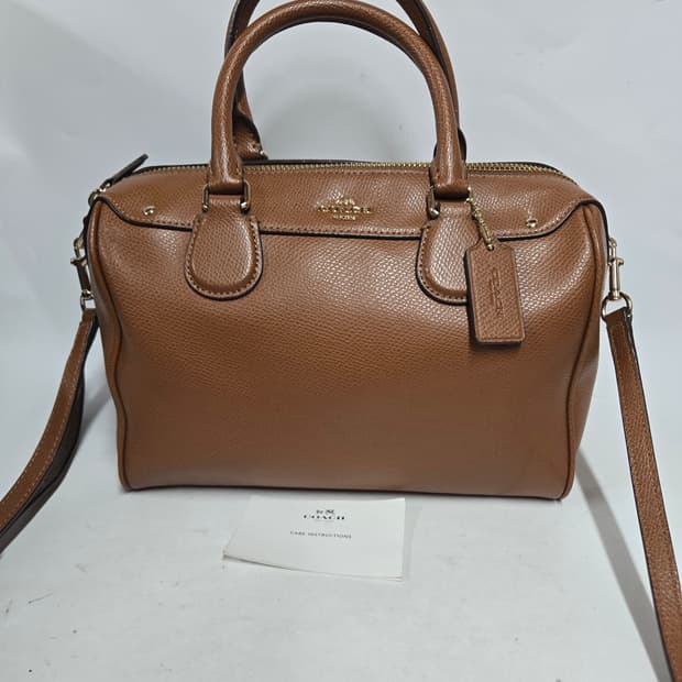 코치 F36624 브라운 미니 베넷 사첼백 크로스백 겸용