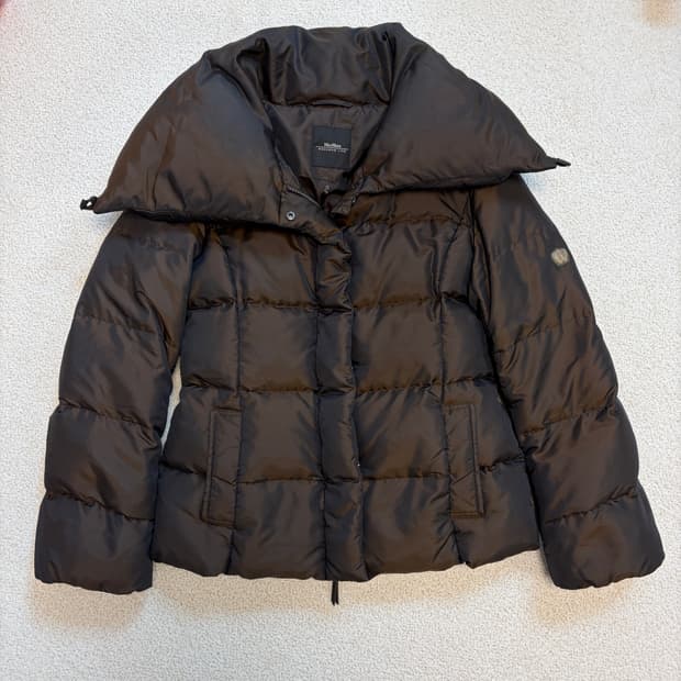 MaxMara구스 다운 패딩 점퍼