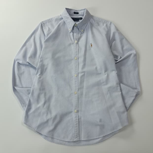 CK272 XL 폴로 슬림핏 클래식블루 스트라이프 셔츠 남방