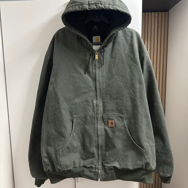 칼하트 J25 MOS 액티브 자켓 모스그린 2XL