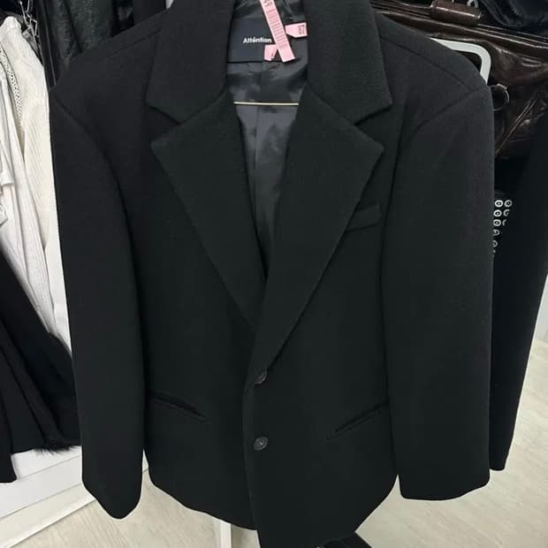 블랙업 울 자켓 블레이저 free (가격내림)