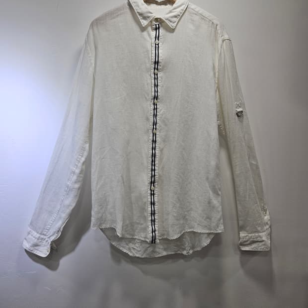 자라 ZARA MAN 슬림핏 린넨셔츠 S