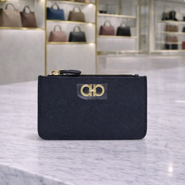 [S급] 페라가모 간치니 지퍼 카드지갑 판매합니다!!!