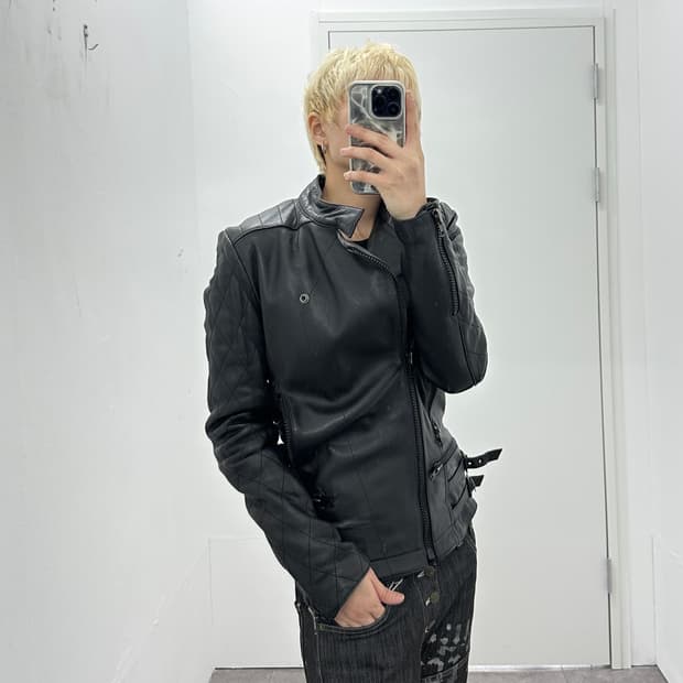 FARMER’S MARKET sheepskin leather motor 