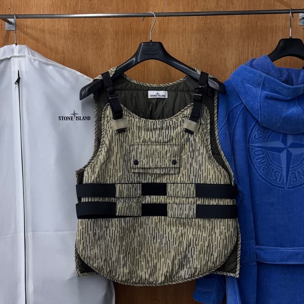 스톤아일랜드 리플렉티브 베스트