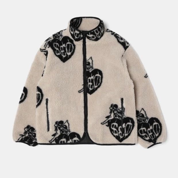 Seo S/E/O Cupid Fleece jacket 큐피드 플리스 재킷