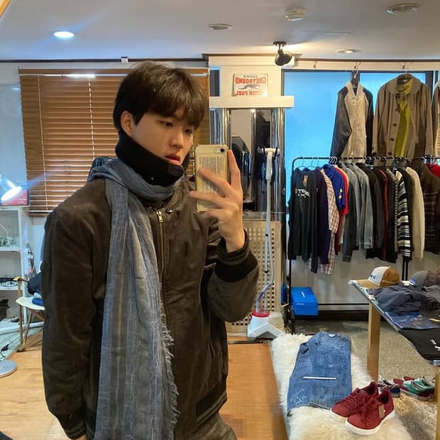 울리치 코튼 위브 점퍼