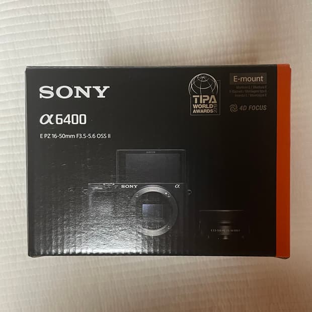 [미개봉] 소니 a6400 E PZ 16-50mm OSS II