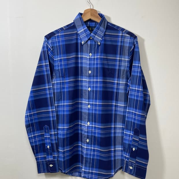 폴로Polo 블루체크 셔츠 S - S22 