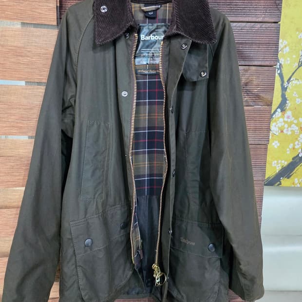 [C34] 바버 클래식 비데일 왁스 자켓 올리브 (Barbour Clas